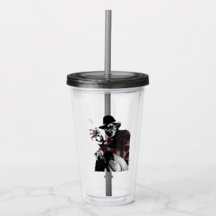 Freddy vs. Jason Freddy Seeing Red Take Away Mugg