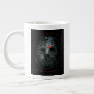 Freddy vs. Jason Jason Mask Citat Jumbo Mugg