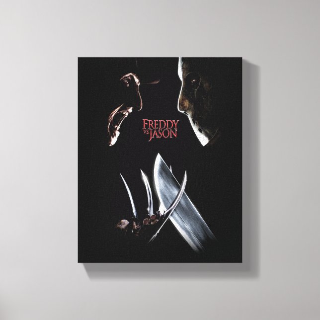 Freddy vs. Jason | Teaterisk Poster Canvastryck (Framsida)