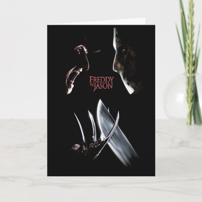 Freddy vs. Jason | Teaterisk Poster Kort (Framsida)