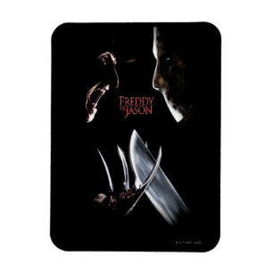 Freddy vs. Jason Teaterisk Poster Magnet