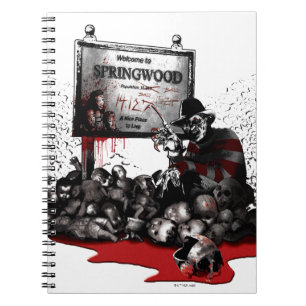 Freddy vs. Jason Välkommen till Springwood Anteckningsbok