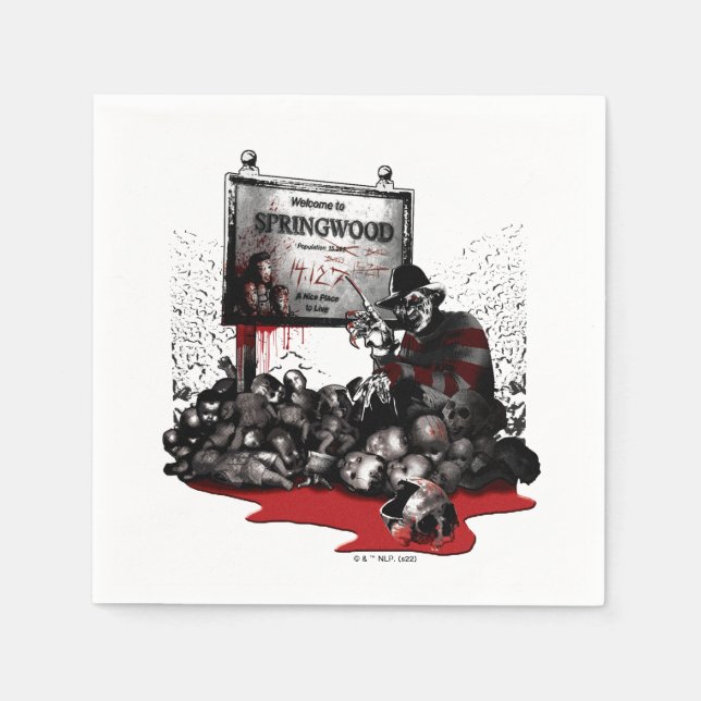 Freddy vs. Jason | Welcome to Springwood Pappersservett (Framsidan)