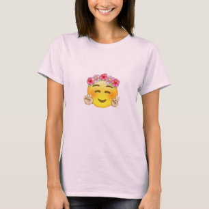 FredEmoji Tie-Färg kvinnor Tee Shirt