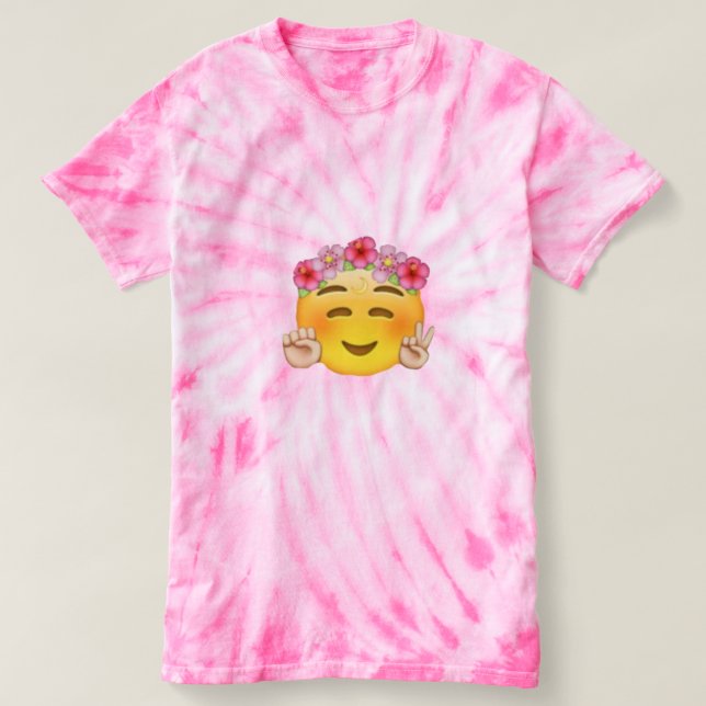 FredEmoji Tie-Färg kvinnor Tröja (Design framsida)