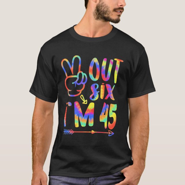 Freden 45:e födelsedag, 45-dagarsdag, 45 år gammal t shirt (Framsida)