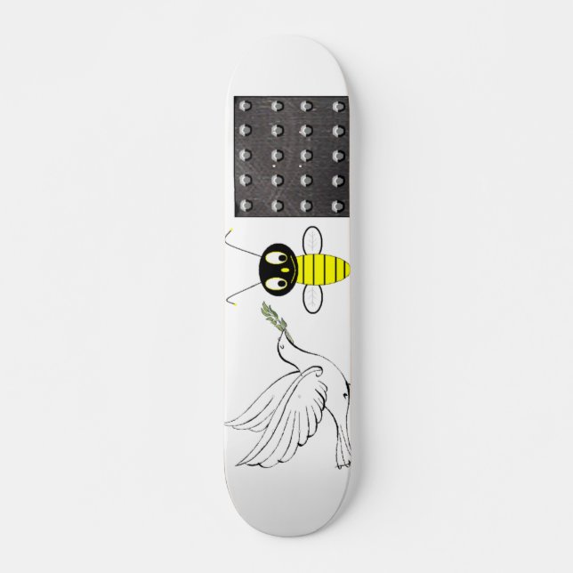 Freden är fortfarande Skateboard Bräda 21,5 Cm (Framsida)