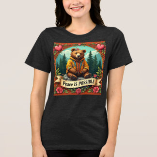 Freden är möjlig brunbjörn t shirt