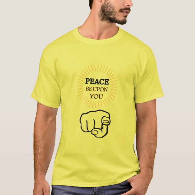 Freden är på dig t shirt (Framsida)