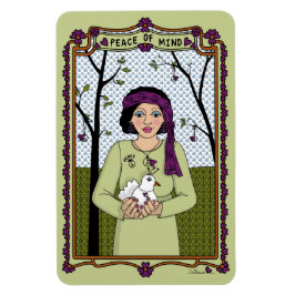 Freden för mind_A_4x6-kylskåp, magnet