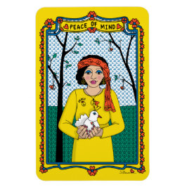 Freden för mind_B_4x6-kylskåp, magnet