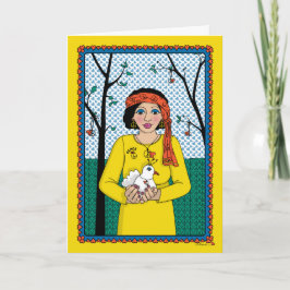 Freden för mind_B_Greeting Card Kort