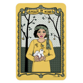 Freden för mind_C_4x6-kylskåp, magnet