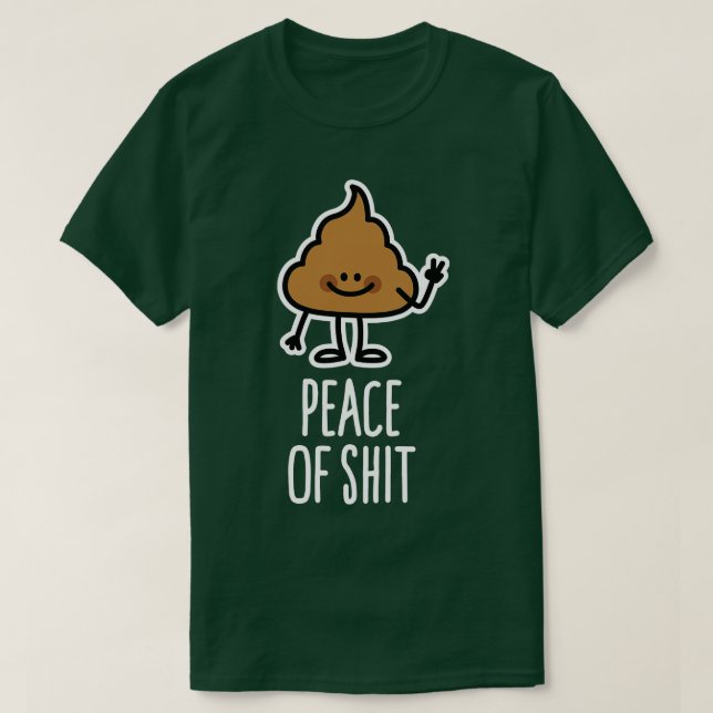 Freden i Biet av pun-uttryckssymbol 1 T Shirt (Design framsida)