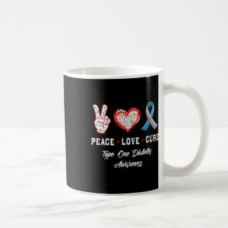 Freden Kärlek Cure Type 1 Diabetes Awareness Manar Kaffemugg