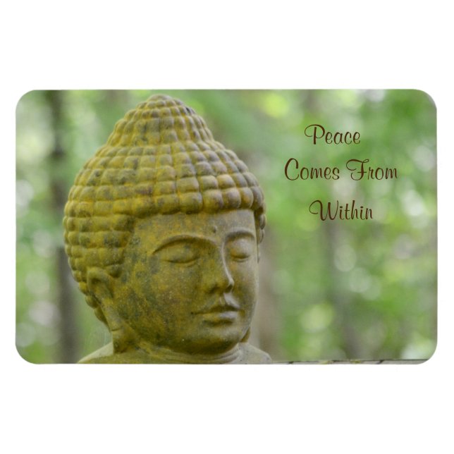 Freden kommer inifrån Buddha Magnet (Horisontell)