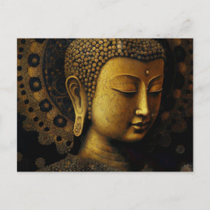 FREDEN MINNS MEDITATIONS PORTRÄTT VYKORT