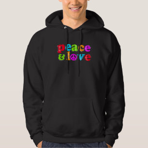 Freden och Kärlek-färgade spelslottsoffert med Hoodie