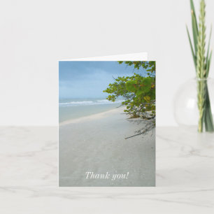 Freden och tystnaden på Sanibel Island - tackkort
