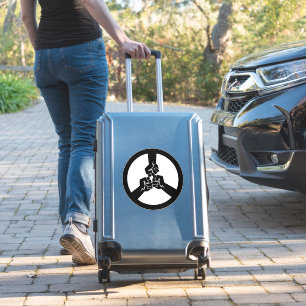 Freden över Krig Sticker Klistermärken