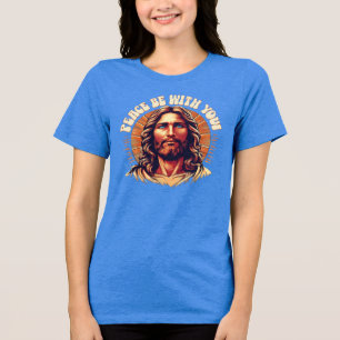 Freden ska vara med din T-shirt Tri-Blend Shirt
