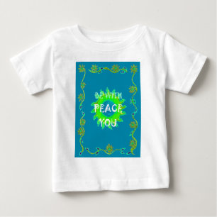 Freden ska vara med din teckning tee shirt
