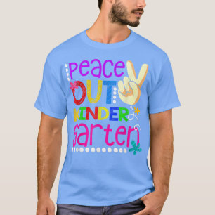 Freden ut Kindergarten-klass 2022 Studenten Fu T Shirt