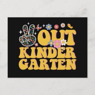 Freden ut ur Kindergarten Groovy i går på skolan Vykort