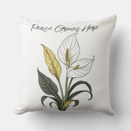 Freden växer här kudde