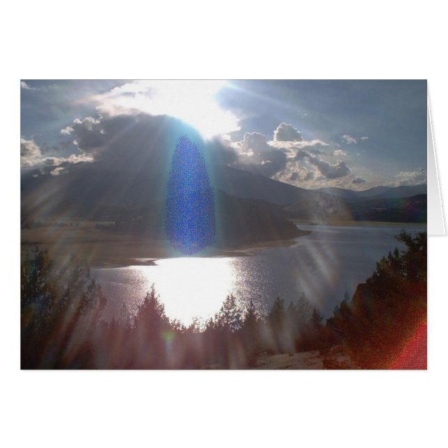 Fredens anda hälsningskort (Framsidan Horizontal)