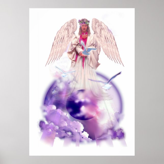 Fredens ängel poster (Framsidan)