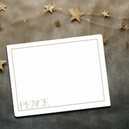 Fredens botaniska Elegant Post-it Block