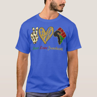 Fredens Junette Black Pride Frihet är oberoende T Shirt