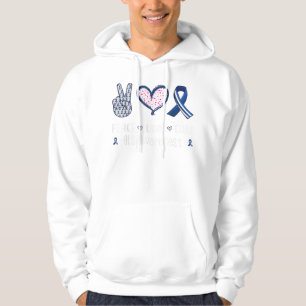 Fredens Kärlek botar ALS-medvetandet manar kvinno Hoodie