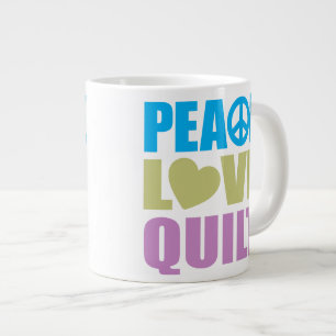 Fredens Kärlek Quilt Jumbo Mugg