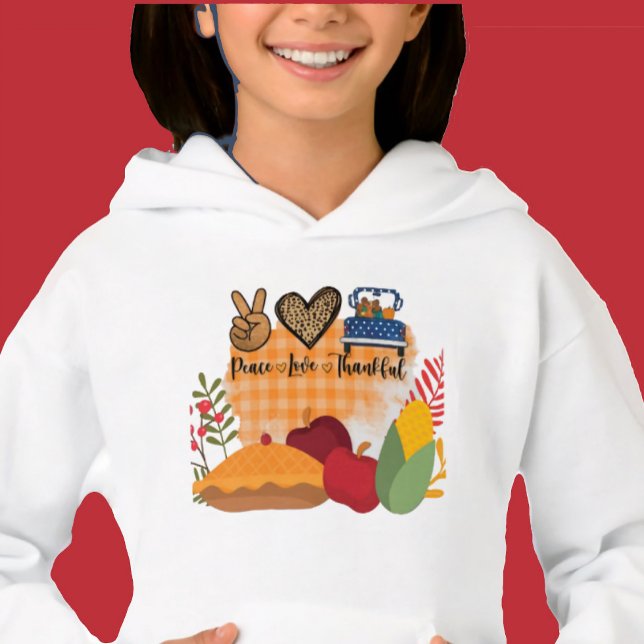 Fredens Kärlek tacksamma fall och Thanksgiving T Shirt (Skapare uppladdad)