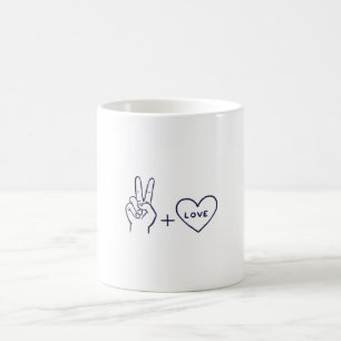 Fredens och Kärlek bästa gåva Kaffemugg