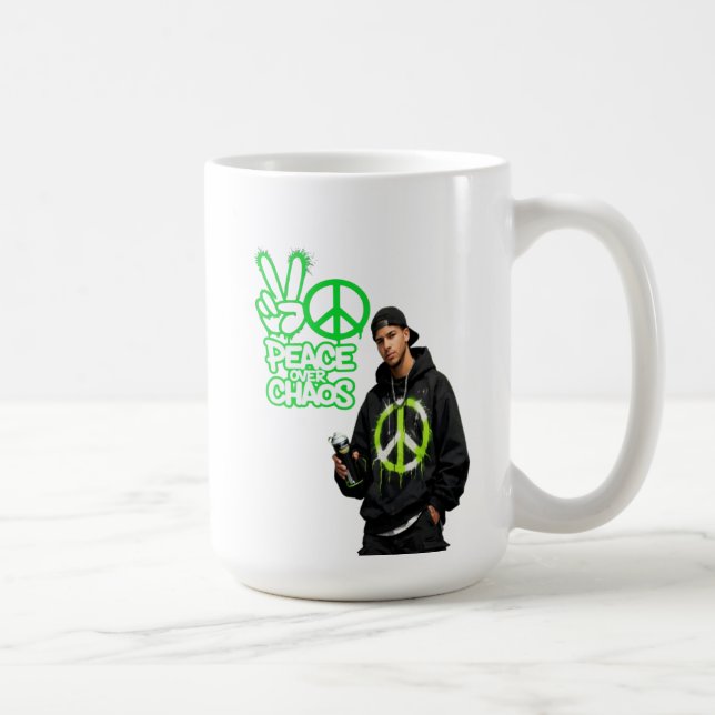 Fredens röst kaffemugg (Höger)