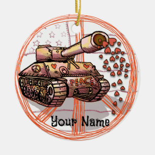 Fredens Tank, ornament