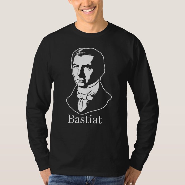 Frédéric Bastiat skjorta T-shirt (Framsida)