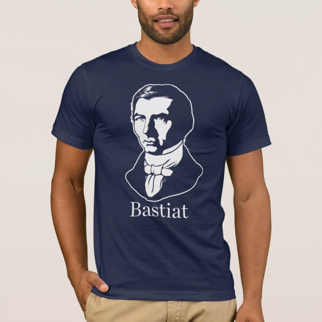Frédéric Bastiat skjorta T Shirt (Framsida)