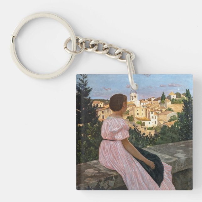Frederic Bazille - Den rosa klänningen (Framsidan)