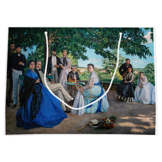 Frederic Bazille - Familjeåterförening (Framsidan)