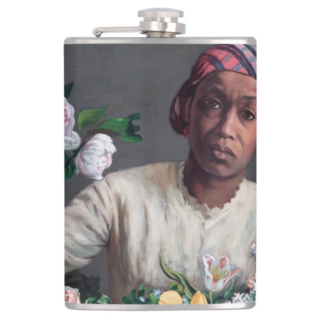 Frederic Bazille - Young Woman with Peonies Fickplunta (Framsidan)