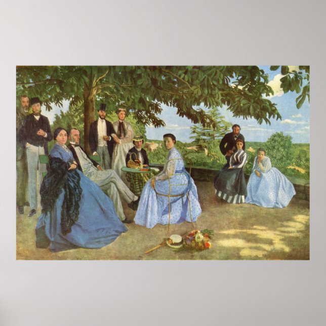 Frédéric Bazilles familjeåterförening Poster (Framsidan)