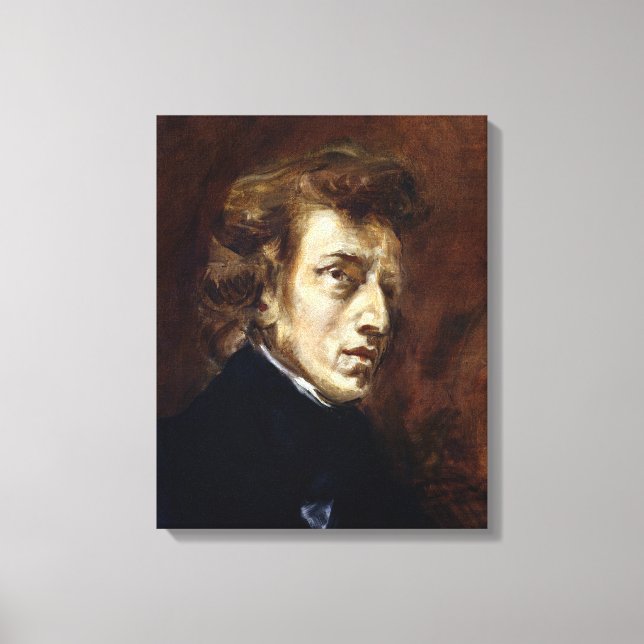 Frederic Chopin 1838 Canvastryck (Framsida)