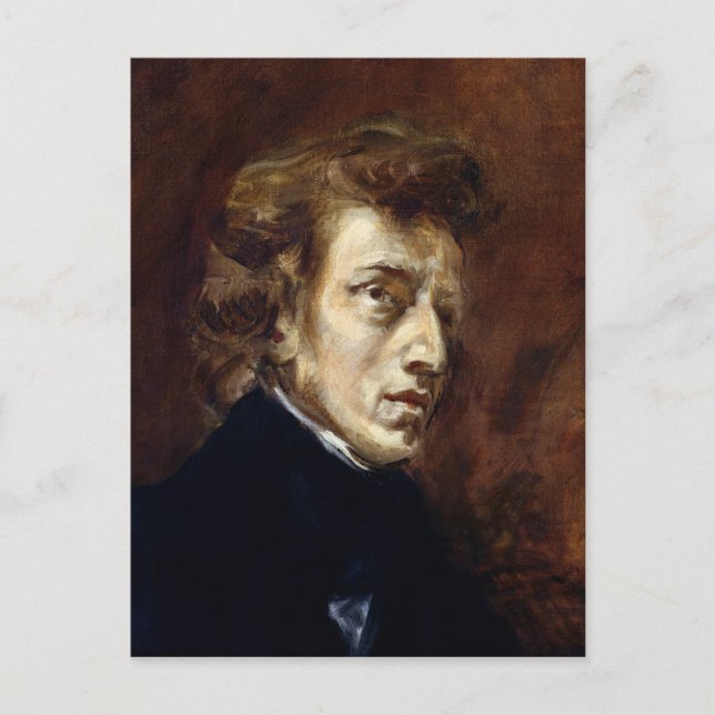 Frederic Chopin 1838 Vykort (Framsida)