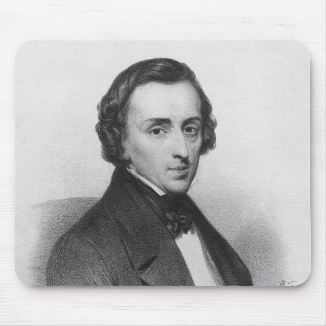 Frederic Chopin, efter Ary Scheffer Musmatta (Framsidan)