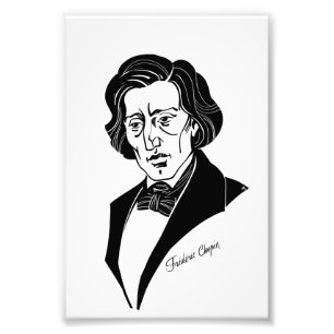 Frederic Chopin Fototryck