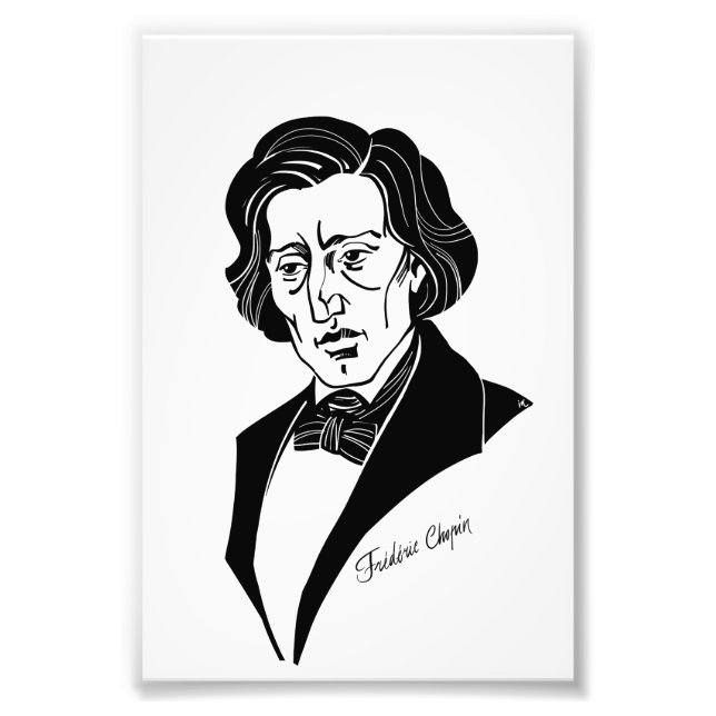 Frederic Chopin Fototryck (Framsidan)